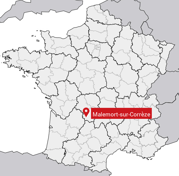 Location of Malemort-sur-Correze in France